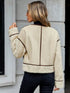 'Olwen' Zip Up Sherpa Jacket - Celes Fashion